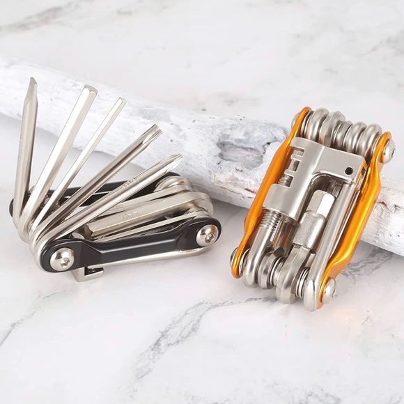 (2 pack) Multifunction 11 In1 Bicycle Repair kit - Picture 2 of 3